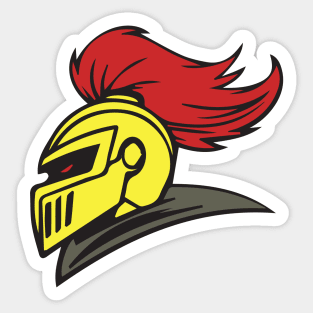 Knight helmet Sticker